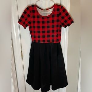 Unicorn Buffalo Check LuLaRoe Amelia